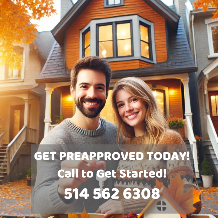 Happy homeowners in Montreal holding keys after receiving mortgage pre-approval with Yelena Markus, a trusted mortgage broker serving Greater Montreal.